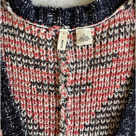 Moth Anthropologie Carrefour Jacquard Cardigan - Picture 8 of 10